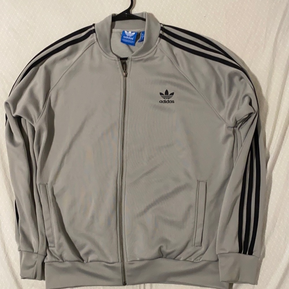 Adidas Grey Sports Runner Jacket